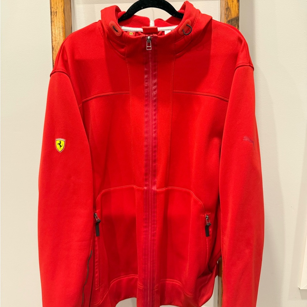 Puma Red Ferrari Hoodie